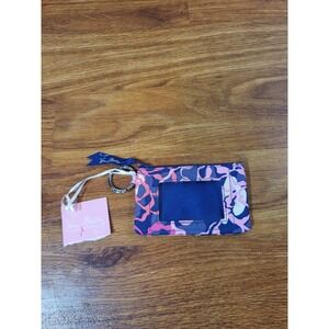 NWT Vera Bradley Zip ID Case Katalina Pink